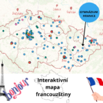 Interaktivní mapa francouzštiny